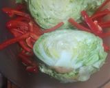 Foto del paso 5 de la receta: Coreano relleno "gratinado" con lechuga repollada "gratinada"