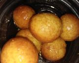 A picture of step 5 of Gulab jamuns #4weekschallenge #charityrecipe.