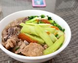 Hình bước làm 3 của món Bún Sườn Chua