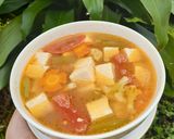 Foto langkah ke 5 dari resep Sup tahu tomat.