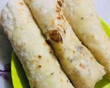 A picture of step 6 of Kolkata egg roll.