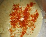 A picture of step 2 of Wheat bran Pancake.