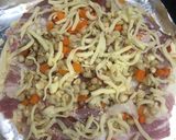 Hình bước làm 3 của món Pizza Hải Hói