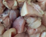 A picture of step 1 of Ginger chicken 🐔🐔.