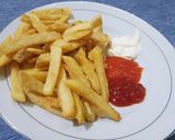 Foto langkah ke 10 dari resep French Fries (Kentang Goreng).