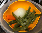 Foto del paso 3 de la receta: Lasaña de verduras con supremas de rape a la plancha