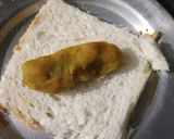 A picture of step 3 of Bread Somosa.