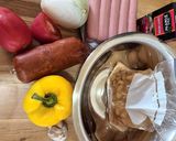 A picture of step 1 of Meals for 3 Days with Ground Beef.