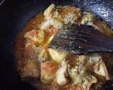 A picture of step 5 of Chicken Karhai.
