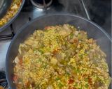 Foto del passaggio 9 della ricetta #660 Paella mista valenciana 🥘🦐🫑🍗🍖🥘