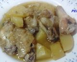 Foto del paso 5 de la receta Guiso de alas de pollo en salsa verde