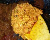 A picture of step 4 of Egusi soup.
