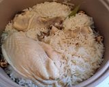 รูปขั้นตอนการทำที่ 2 ของ ข้าวมันไก่หม้อหุงข้าว