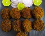 A picture of step 7 of Rajma Kabab.