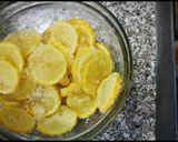 A picture of step 8 of Fresh lemon juice in jar|| and lemonade.