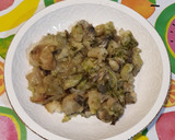 Foto del paso 8 de la receta: Patata, alcachofa y cebolla al horno con majada de ajo y perejil