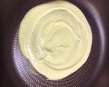 A picture of step 3 of Japanese Matcha Pancake.