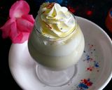 A picture of step 1 of Thandai frappe.