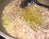 A picture of step 3 of Chicken Achari.