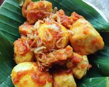 Foto langkah ke 5 dari resep (636) Telur Tahu Tempe bumbu Bali.