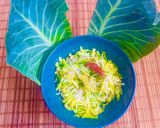 A picture of step 4 of Cabbage Thoran~Traditional Vegeterian Feast of Kerala😋.