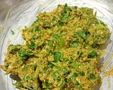 A picture of step 2 of Crispy Methi Vadi.