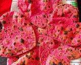 बीटरुट हार्ट शेप पिंक फुल्का (Beetroot heart shape pink fulka recipe in Hindi) रेसिपी चरण 8 फोटो