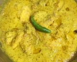 A picture of step 5 of Steamed Mustard Prawns.