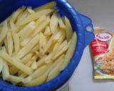 Foto langkah ke 3 dari resep French fries (Kentang Goreng).