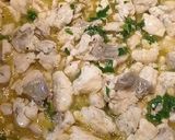 A picture of step 4 of Linguine with Grouper Ragù.