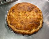 Une image de l'étape 14 de Tourte au porc, petits pois, crème et feta.