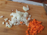Arrocito graneado con verduritas