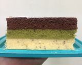Foto langkah ke 12 dari resep Bolu Lapis Greentea Coklat Kukus.