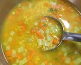 A picture of step 3 of Shahi Moong Dal.