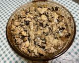 Une image de l'étape 10 de Poulet mariné aux aubergines et parmesan.