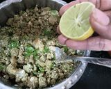 A picture of step 8 of Hara Chana Kebab.