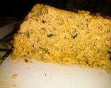 Foto del paso 3 de la receta Budín de trigo bulgur, brócoli y ricota 💚👋👋