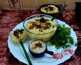 A picture of step 7 of Khara Pongal (Ven Pongal).