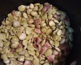 A picture of step 3 of Brown Buttered Lima Beans.
