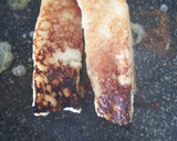 Foto del paso 5 de la receta: Torrijas brioche a la miel de naranjo con helado de menta, chocolate y frambuesas