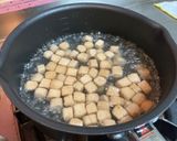 A picture of step 1 of Handmade Bubble Milk Tea.