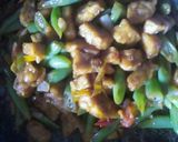 Foto langkah ke 5 dari resep Tumis buncis plus tempe.