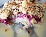 Une image de l'étape 5 de Crumble à la crème de banane et aux fruits rouges.