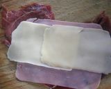 Foto del paso 2 de la receta: Milanesa rellena