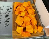 Une image de l'étape 3 de Courge butternut au sirop d’érable, gingembre et épices.