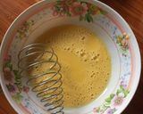 รูปขั้นตอนการทำที่ 2 ของ Souffle Pancake อาจไม่สวยแต่อร่อย