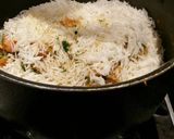 A picture of step 9 of Tuna Biryani.