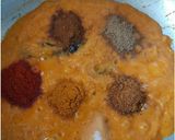A picture of step 6 of Palak chhole.