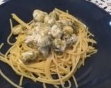Une image de l'étape 5 de Spaghetti choux de bruxelles.
