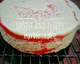 Foto langkah ke 10 dari resep Fluffy and moist marble cake.